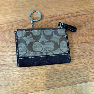 Coach coin/card holder